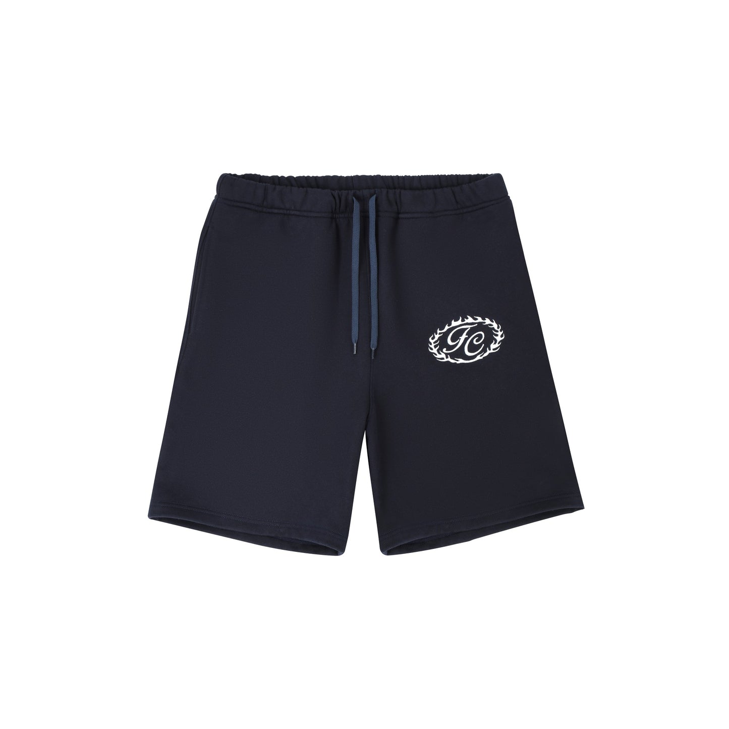 Fennex Club Navy Blue Sweat Shorts